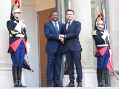 Faure Gnassingbé talks peace and cooperation with Macron at the Elysée