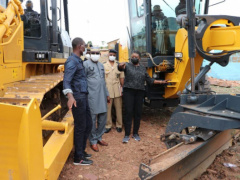 Works to rehabilitate 30 km of roads in Atakpame begin