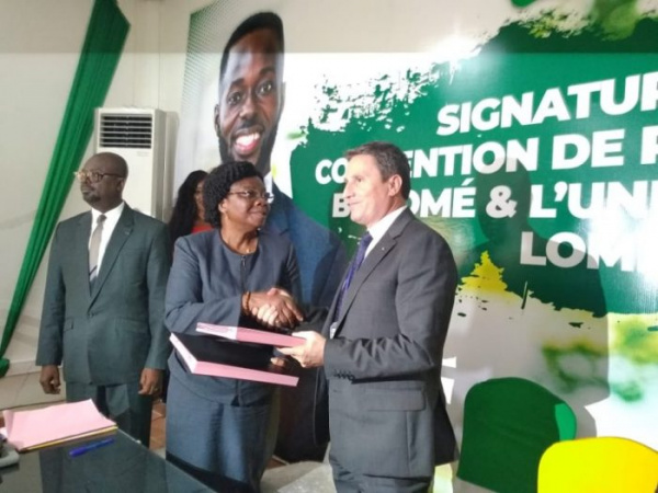 L’Université de Lomé et la BB signent une convention de partenariat