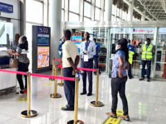 Covid-19: Control measures relaxed for some passengers coming and leaving the Lomé airport