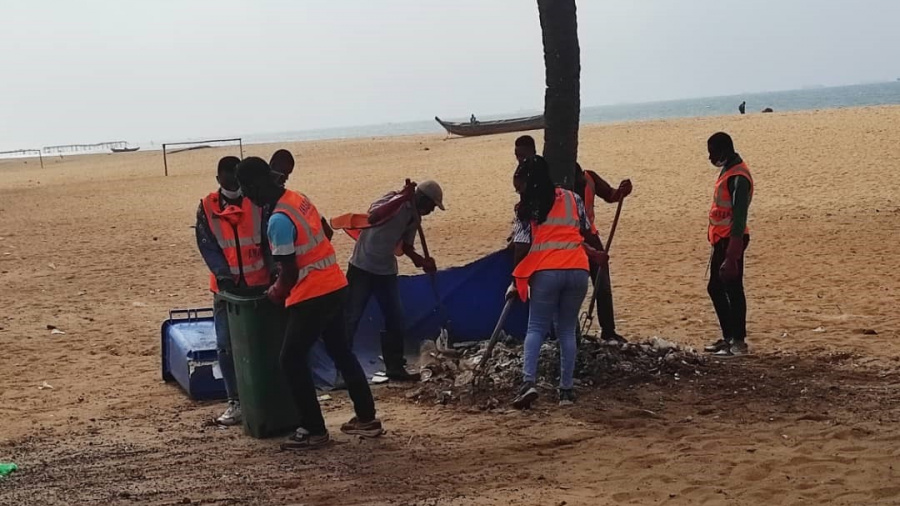 WACA REsIP : 1,12 milliard FCFA engagé dans la lutte contre la pollution côtière au Togo