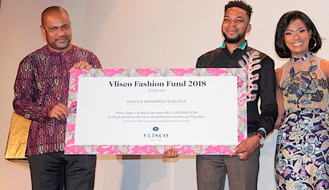 Vlisco Fashion Fund 2018 : Anoumou Djidjolé Placca s’offre le 1er prix de 3 millions FCFA