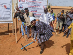 Togo: Asphalting project launched in Dapaong