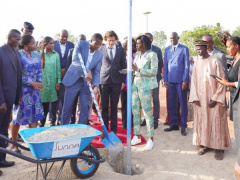 Rural electrification: A solar streetlight project recently kicked off in Kadjanga, northern Togo