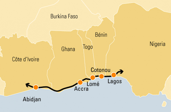 La BAD et l’UE injectent 22,7 millions $ dans la construction du corridor Abidjan-Lagos