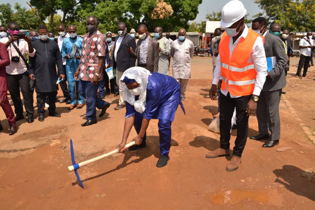 Lancement des travaux d&#039;aménagement d’une route de 3,2 km à Kara