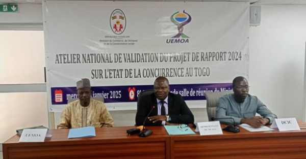 Togo : le rapport 2024 sur l’état de la concurrence en cours de validation