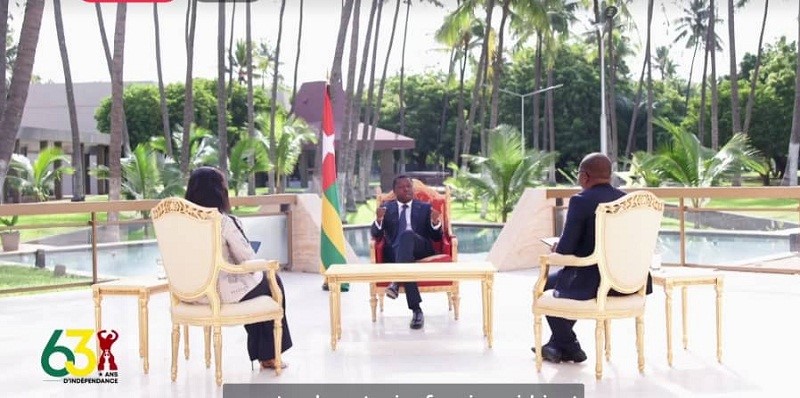 Vie chère, sécurité…, Faure Gnassingbé au Grand Oral sur New World TV