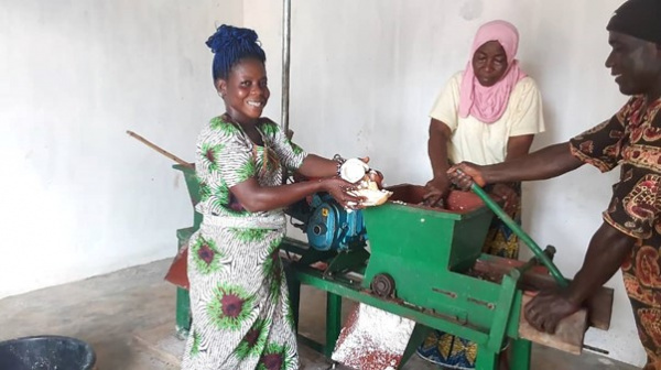 Entre reboisement et production d’huile, les interventions du WACA ReSIP au village de Boko