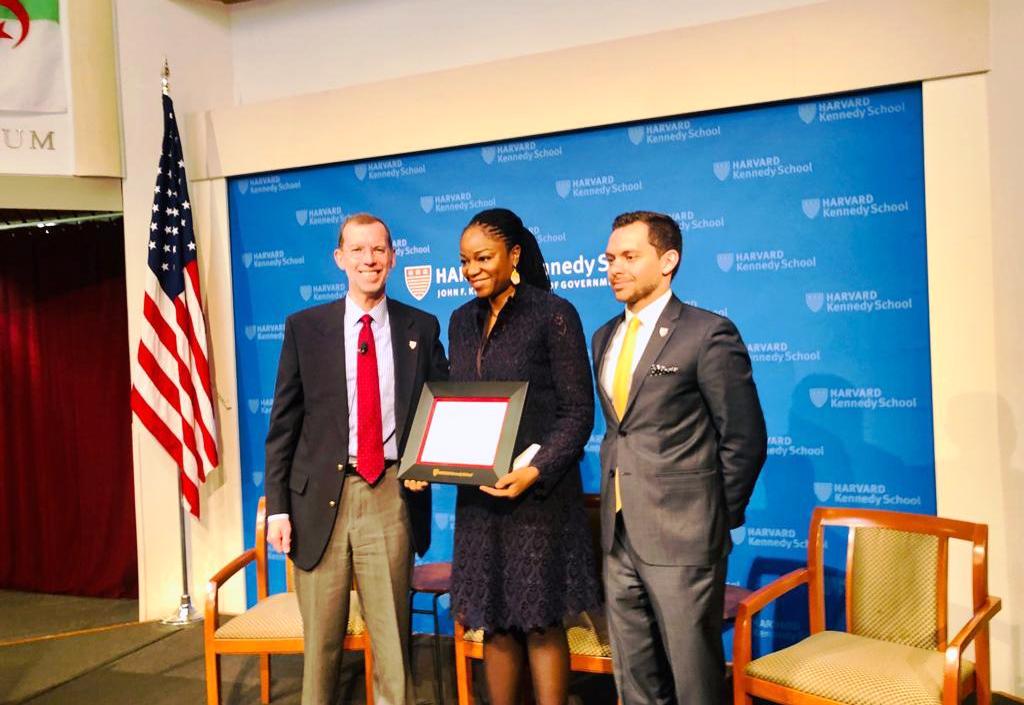 Cina Lawson, 1ère femme politique africaine à décrocher la Kennedy School Harvard Award