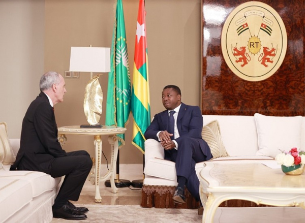 Togo-Allemagne : Faure Gnassingbé passe en revue la coopération avec le nouvel ambassadeur Claudius Fischbach - Togo First