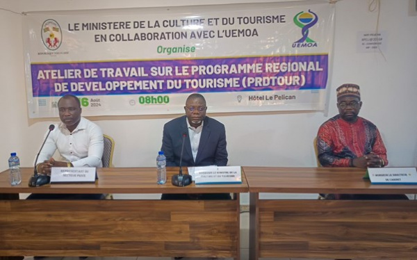 Programme régional de développement du tourisme : l’UEMOA évalue le Togo