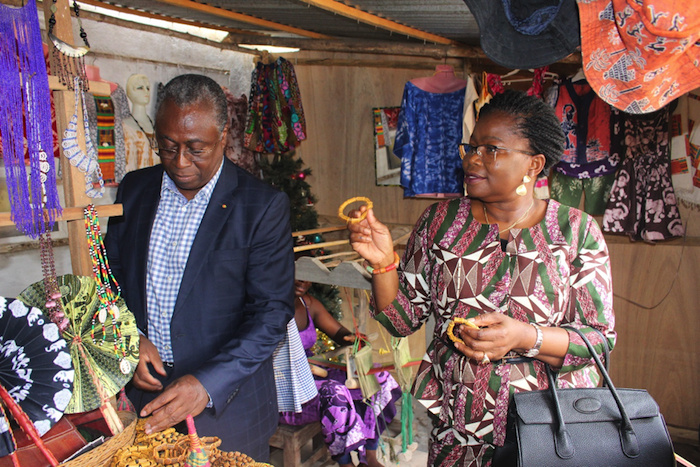 Entrepreneuriat : Victoire Tomegah-Dogbé et Guy Madjé Lorenzo mettent la lumière sur l’art togolais