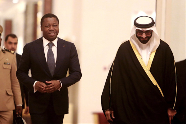 Faure Gnassingbé aux Emirats Arabes Unis : des signatures de contrats prévues
