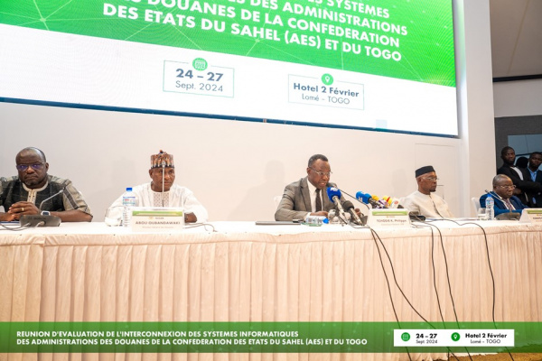 Le Togo et les pays de l’AES évaluent leur interconnexion des systèmes d’informations douanières