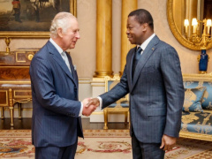 Faure Gnassingbé meets King Charles III at the Buckingham Palace