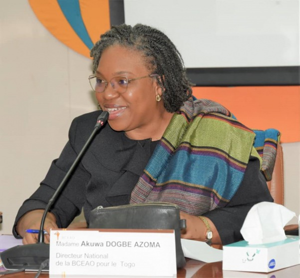 Akuwa Azoma becomes the first woman to head BCEAO’s bureau in Togo