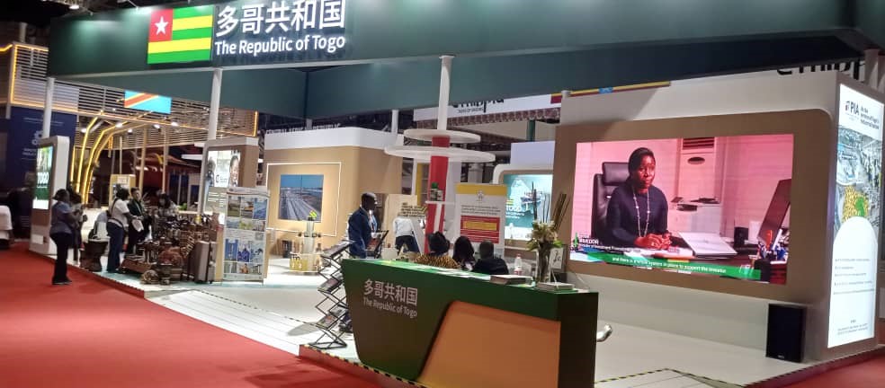 Des opérateurs économiques togolais à la China International Import Expo 2023