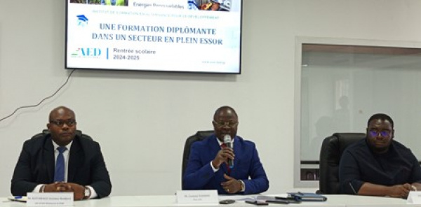 Formation professionnelle : les inscriptions ouvertes à l’IFAD - Énergies renouvelables de Lomé