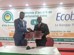 Togo: Kya-Energy, Ecobank seal deal to boost access to solar-powered generators