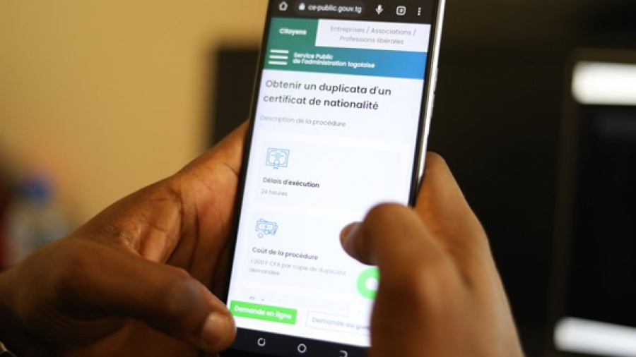 Togo : la plateforme &#039;Services Publics&#039; a traité 400 000 demandes en 2024, 4 fois plus qu’en 2023