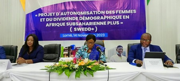 Togo : lancement du Projet SWEDD+pour l&#039;autonomisation des femmes et le dividende démographique