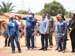 President Gnassingbé recently took stock of the progress made on the Lomé-Kpalimé road rehabilitation project