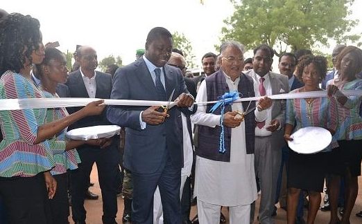 Inauguration d’une usine de production de fer à béton à Kara