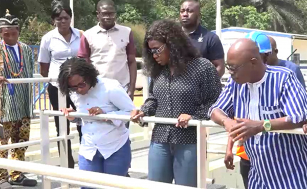 Togo: Mila Aziablé Inspects Water and Sanitation Infrastructures in the Plateaux Region