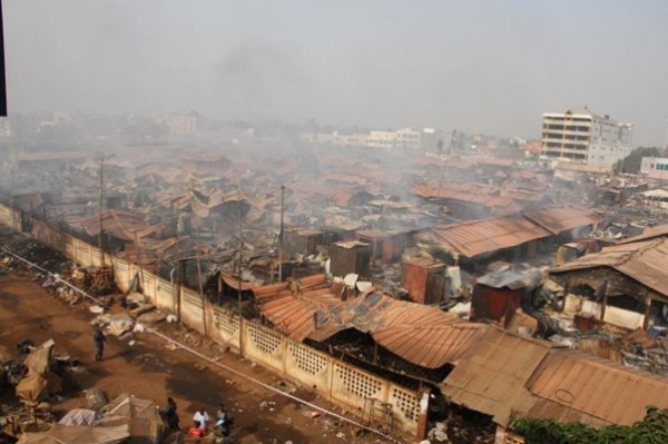 Incendies des marchés : le Togo va lancer un fonds de soutien aux sinistrés