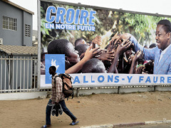 Faure Gnassingbé elected with a majority 72.36% of votes in the first round of presidential elections (provisional results)