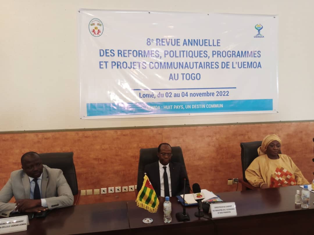 Uemoa : 8è revue des programmes et projets communautaires au Togo