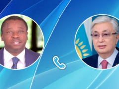 Togo and Kazakhstan’s Presidents talk about bolstering bilateral cooperation