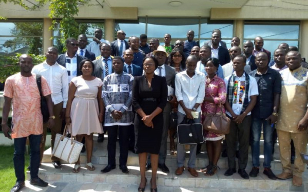 A delegation of the FNFI is currently in Ouagadougou for the 4th African Microfinance Week