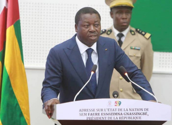 Face à la nation, Faure Gnassingbé annonce de grandes orientations dans le social, la gouvernance, et la sécurité