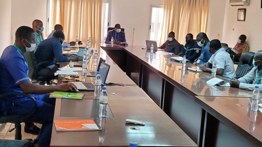 Après la reprise, l&#039;Aéroport de Lomé évalue sa riposte à la Covid-19