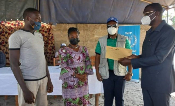 Togo : 2 000 ménages victimes d’inondations, couverts par des transferts monétaires du PAM