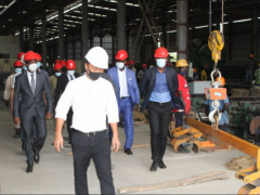 The Davié Iron-recycling plant cost $25 million to develop