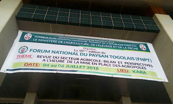 Togo : la 11è édition du Forum national du paysan togolais annoncée du 11 au 13 avril prochain