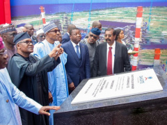 Dangote Oil Refinery: Togolese President Faure Gnassingbé attends the inauguration ceremony