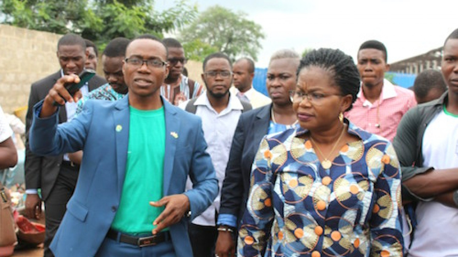 Bemah Gado, promoteur du recyclage des déchets plastiques parmi les 35 jeunes qui font bouger l’espace francophone