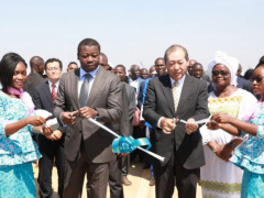 Togo: President Gnassingbé commissions two new bridges