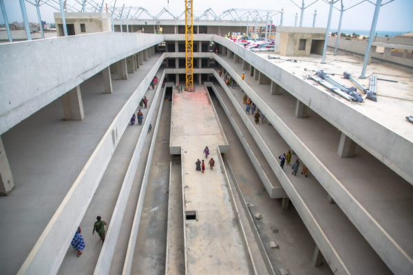 Togo : Où en sont les travaux de reconstruction du Grand marché de Lomé ?