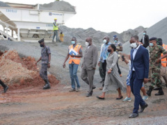 Lomé-Kpalimé road is 15% complete in five months of work